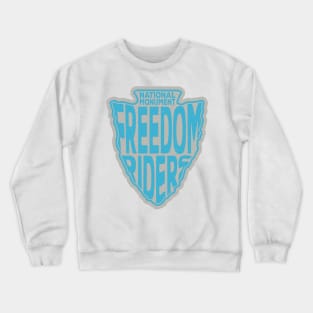 Freedom Riders National Monument name arrowhead Crewneck Sweatshirt